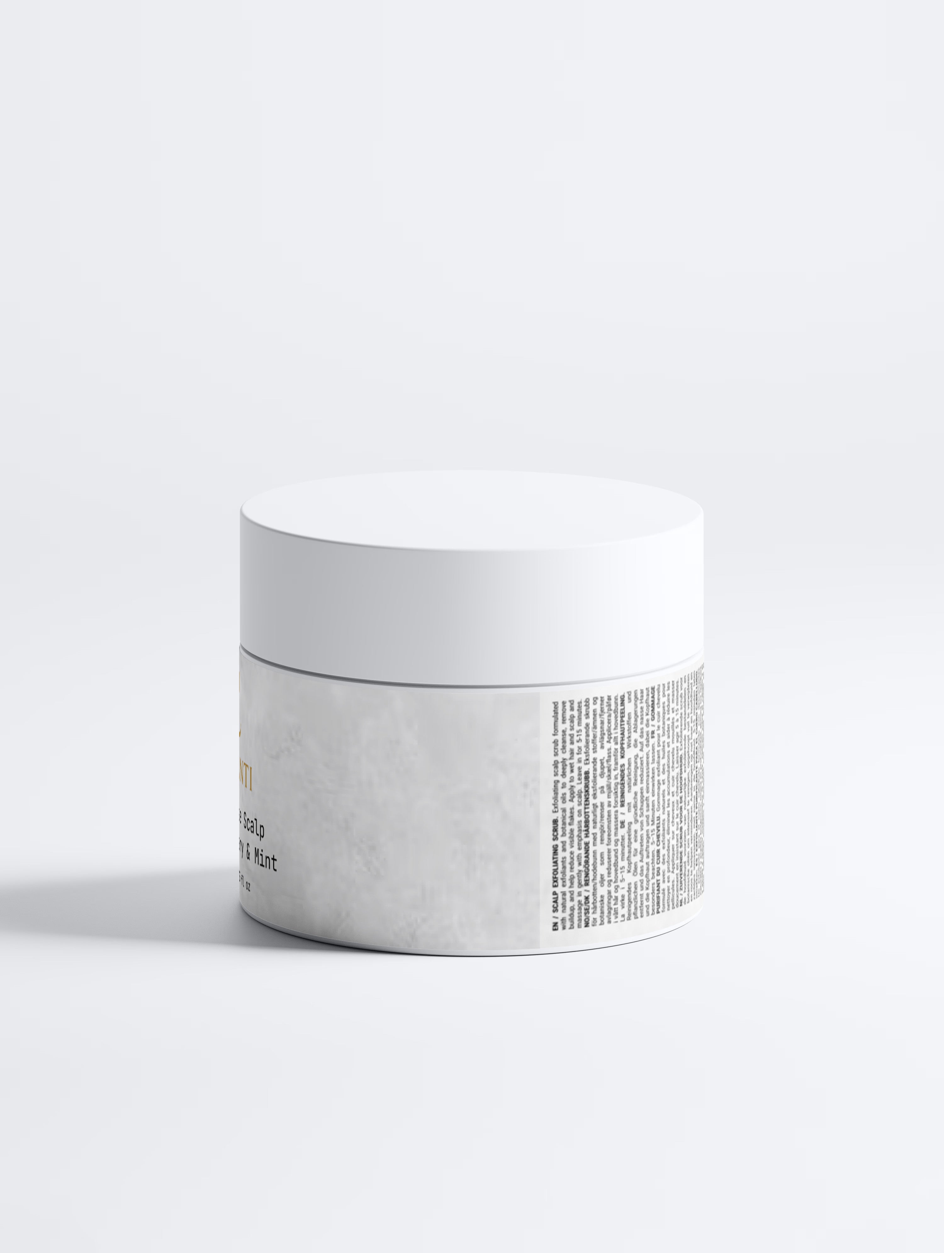 Deep Cleanse Scalp Scrub, Rosemary & Mint